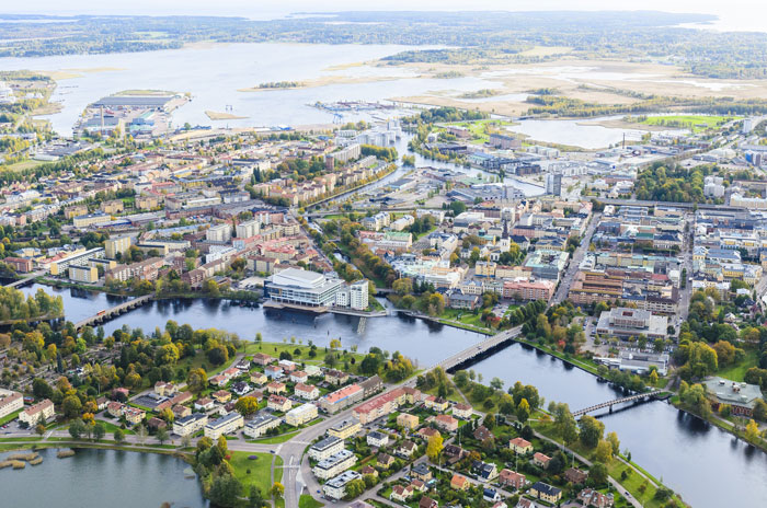 Översiktsbild av Karlstad